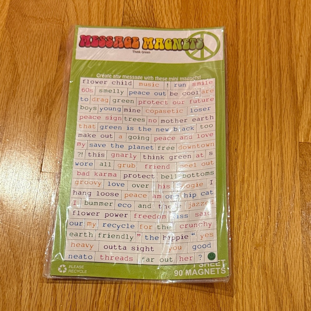 NWT Peace Message Magnets Set